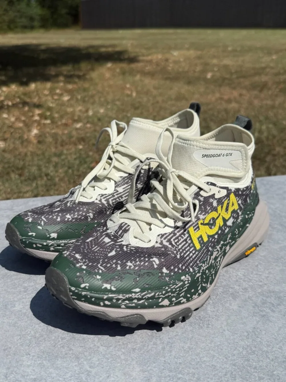 Hoka Speedgoat 6 Mid GTX Mens 8D Gore-Tex Trail Shoes Gorpcore Outdoor Hike 4234